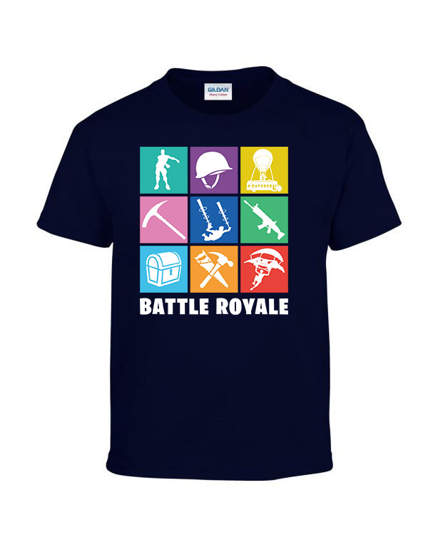 fortnite emote Sötétkék Gyerek Póló