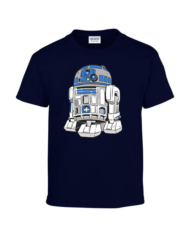 r2d2 star wars Sötétkék Gyerek Póló