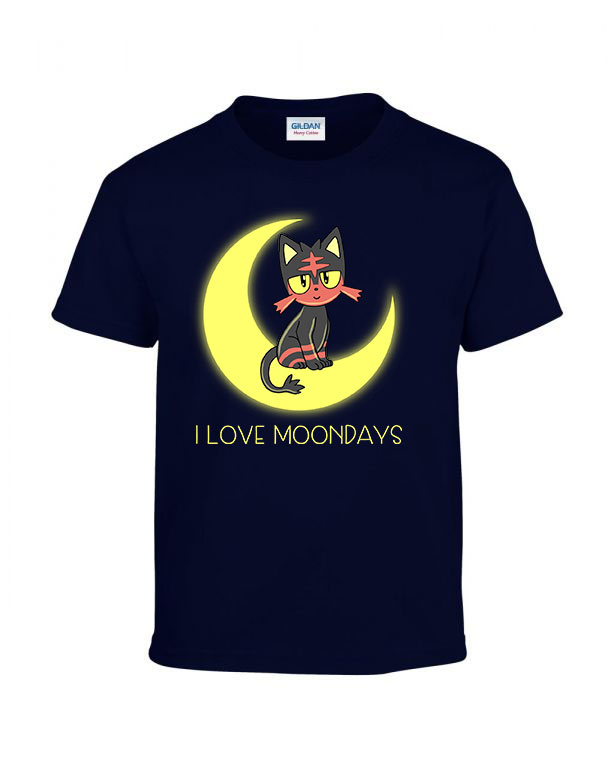 pokemon kitten Sötétkék Gyerek Póló