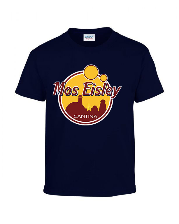 mos eisley cantina star wars Sötétkék Gyerek Póló