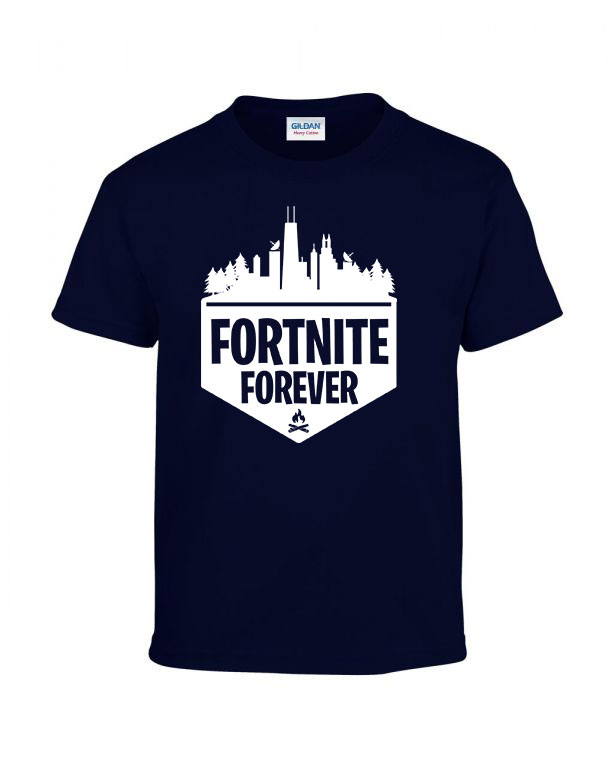 fortnite forever Sötétkék Gyerek Póló