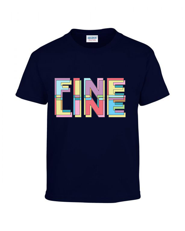 harry styles fine line Sötétkék Gyerek Póló
