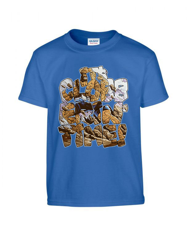 thing a lény fantastic four fantasztikus négyes Kék Gyerek Póló