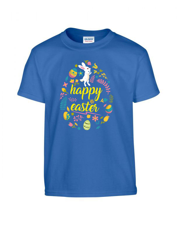 húsvét easter Kék Gyerek Póló