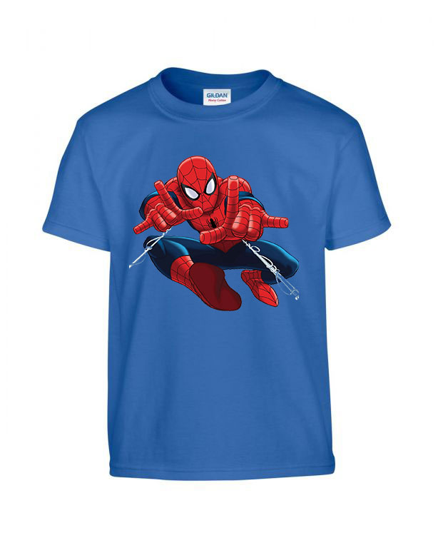 pókermber spider man Kék Gyerek Póló