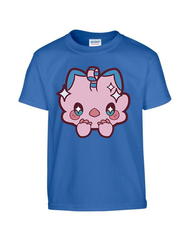 Biyomon digimon Kék Gyerek Póló