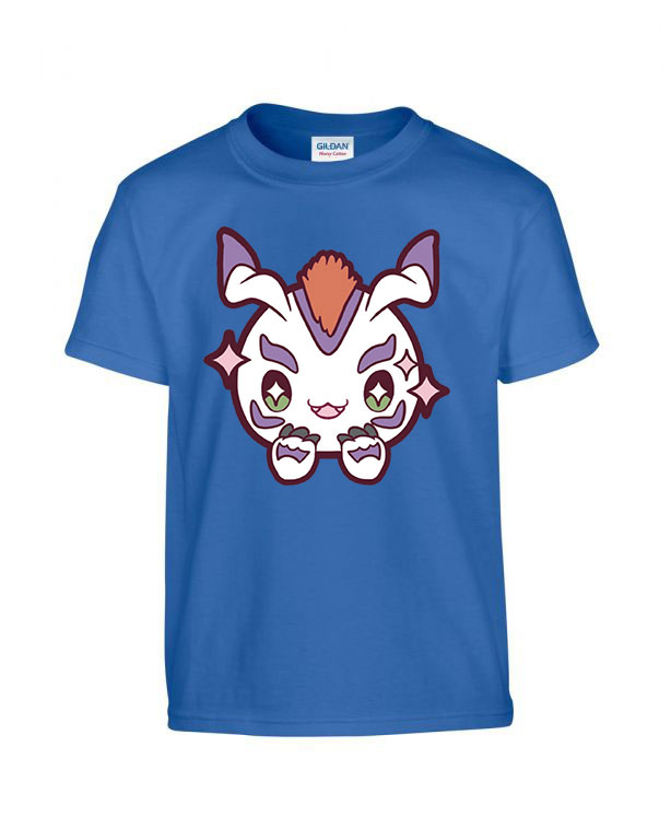 digimon gomamon Kék Gyerek Póló