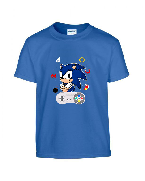 sonic Kék Gyerek Póló