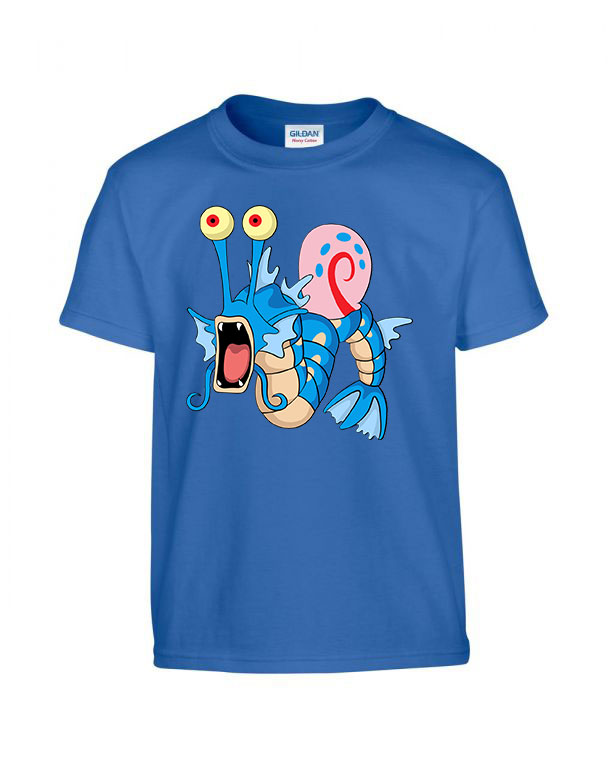 gyarados gary spongya bob Kék Gyerek Póló