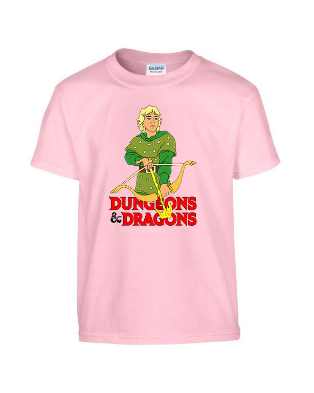 dungeons and dragons Rózsaszín Gyerek Póló
