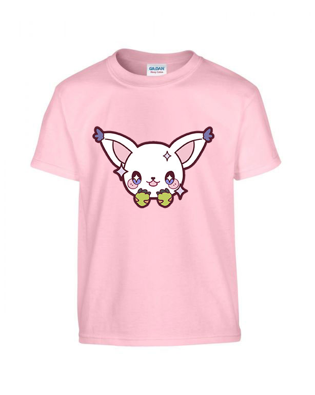 digimon gatomon Rózsaszín Gyerek Póló