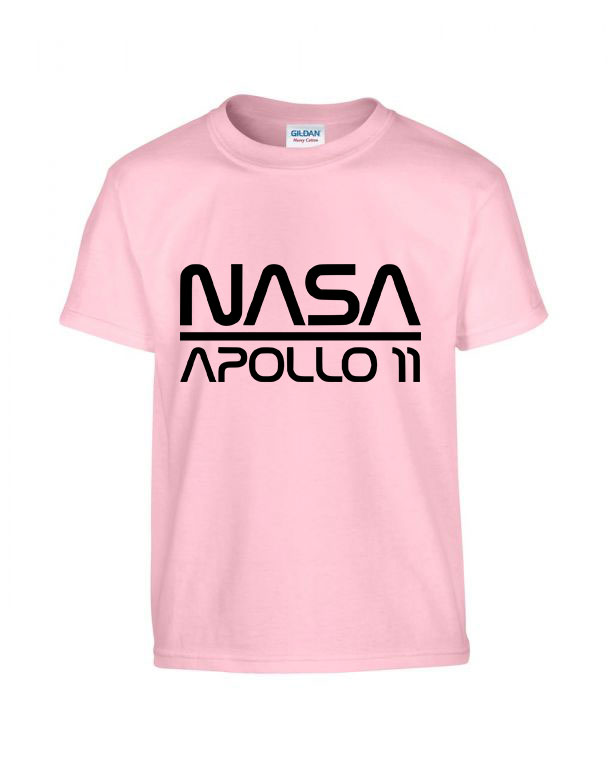 nasa apollo 11 Rózsaszín Gyerek Póló