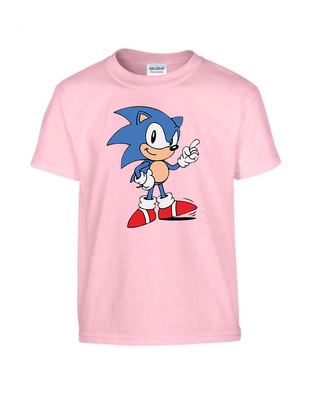 sonic Rózsaszín Gyerek Póló