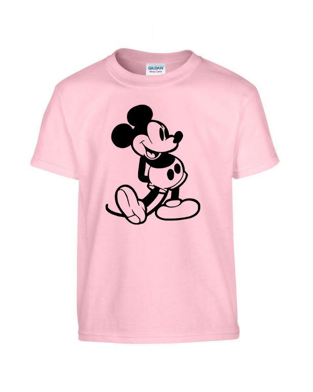 mickey egér Rózsaszín Gyerek Póló