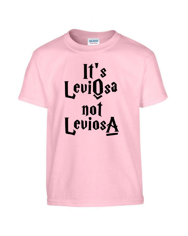 its leviosa not leviosa wingardium leviosa Rózsaszín Gyerek Póló