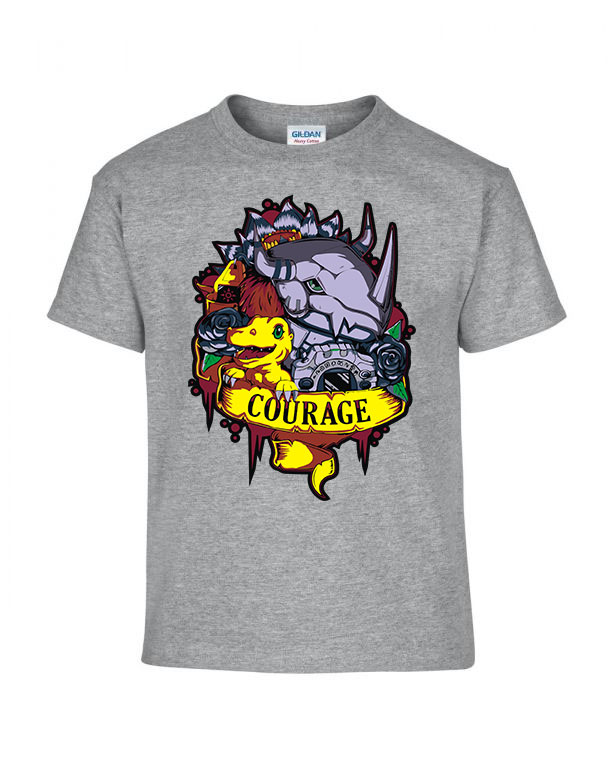 digimon agumon Sportszürke Gyerek Póló
