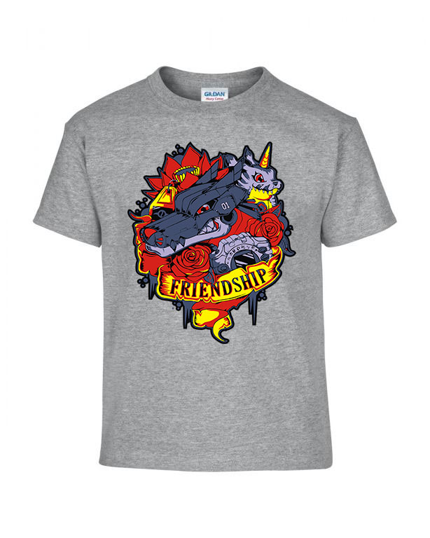 digimon gabumon Sportszürke Gyerek Póló