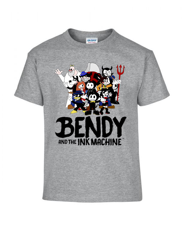 bendy and the inkmachine Sportszürke Gyerek Póló