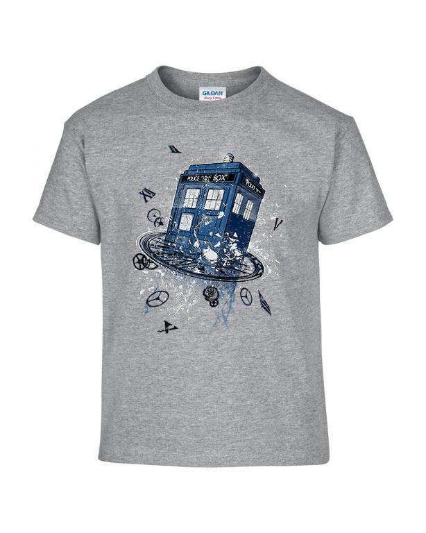 tardis dr who ki vagy doki Sportszürke Gyerek Póló