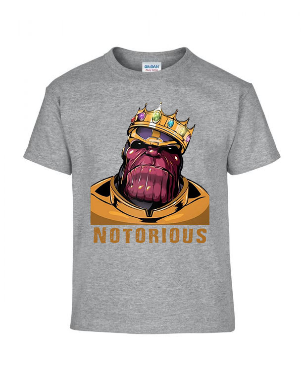 thanos Sportszürke Gyerek Póló