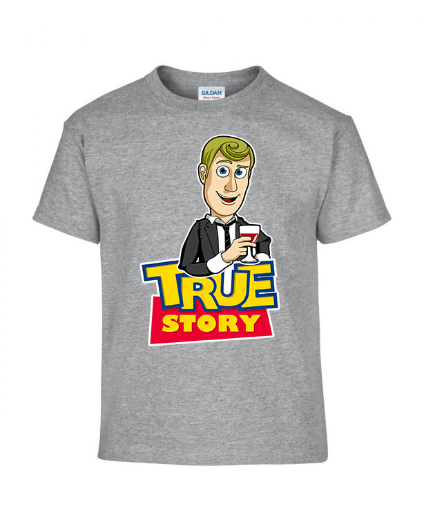 barney stinson humor true story Sportszürke Gyerek Póló