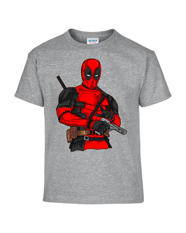 deadpool Sportszürke Gyerek Póló