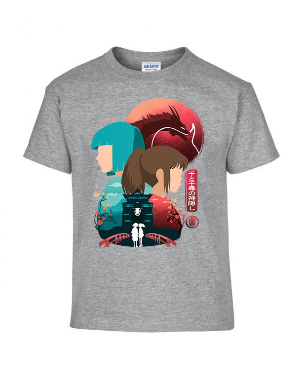 spirited away Sportszürke Gyerek Póló