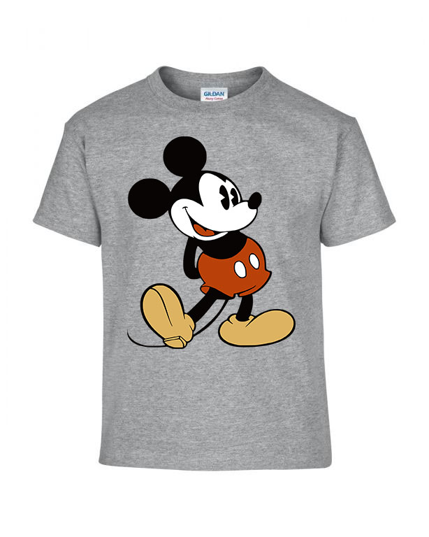 Mickey Egér Sportszürke Gyerek Póló