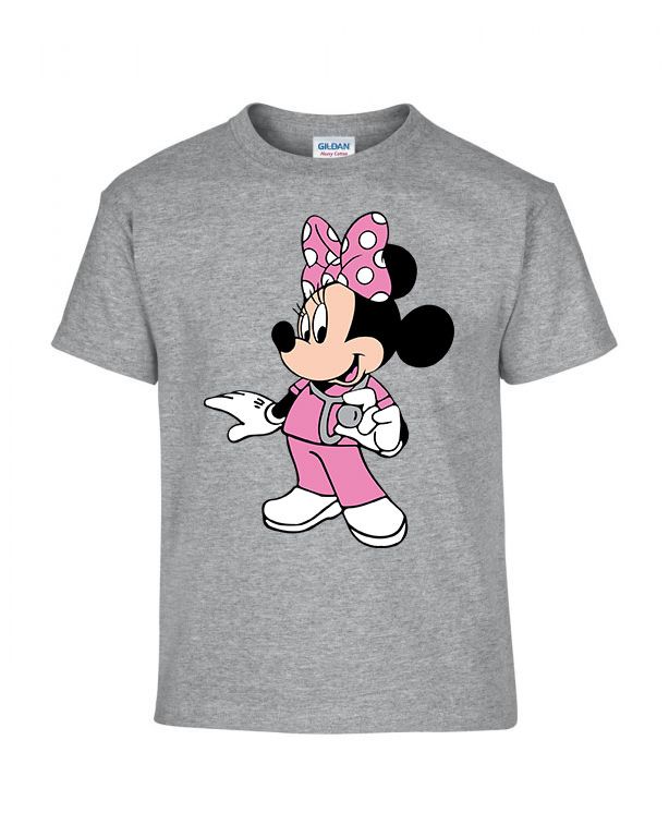 minnie egér ápoló nővér Sportszürke Gyerek Póló