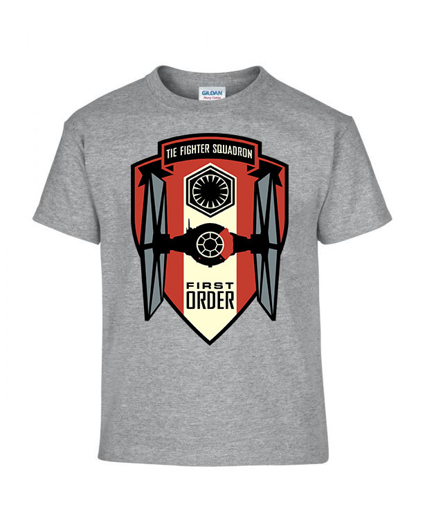 star wars first order Sportszürke Gyerek Póló