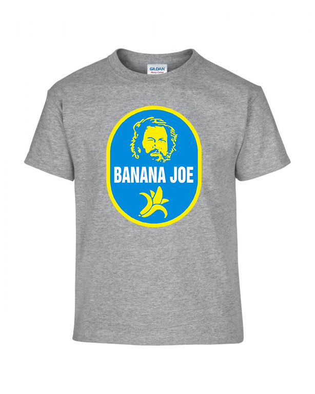 Buda Spencer Banános Joe Sportszürke Gyerek Póló