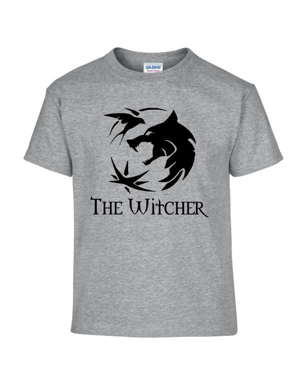 A Vaják The Witcher Sportszürke Gyerek Póló