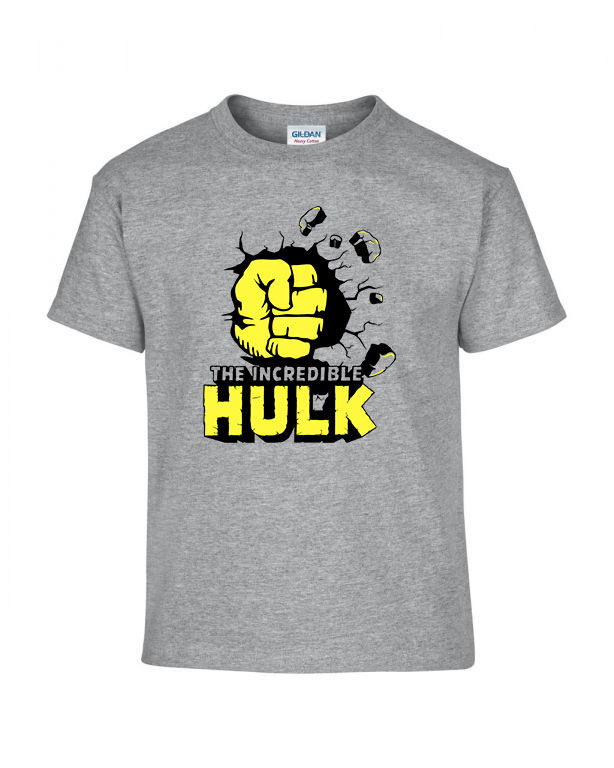 avengers bosszúállók hulk Sportszürke Gyerek Póló
