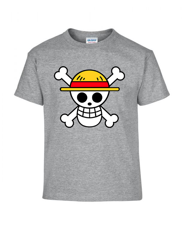 one piece Sportszürke Gyerek Póló