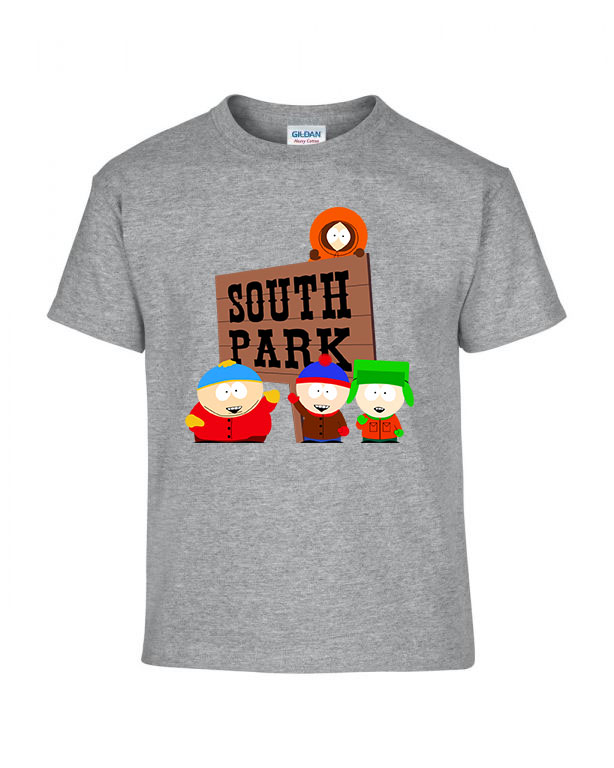 south park cartman kyle kenny stan Sportszürke Gyerek Póló