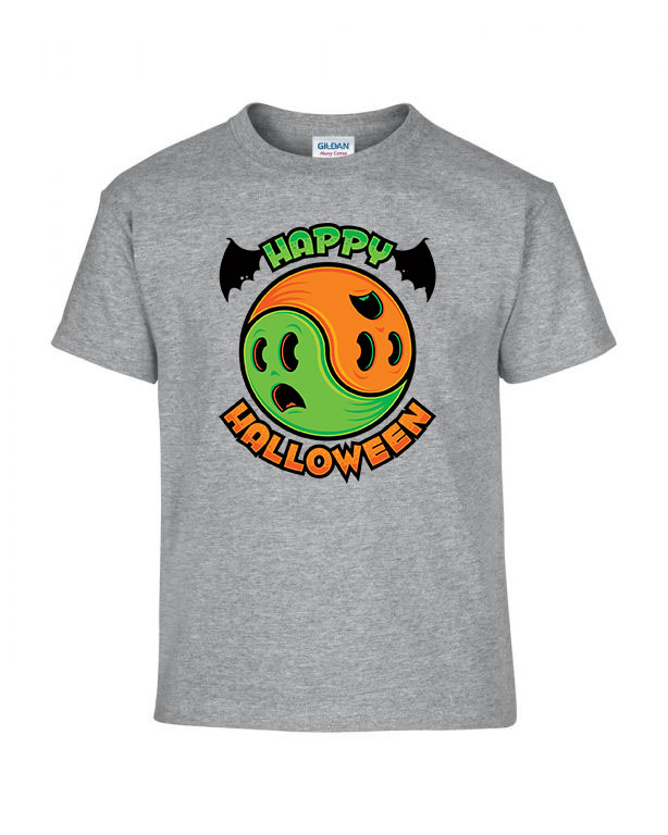 halloween Sportszürke Gyerek Póló