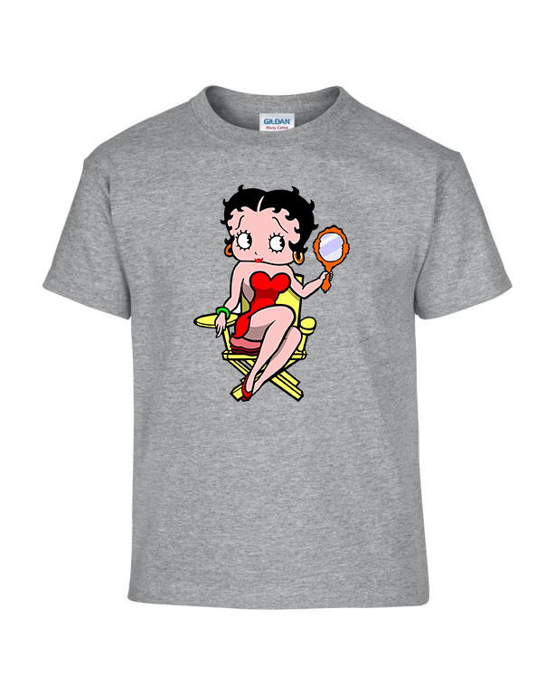 betty boop Sportszürke Gyerek Póló