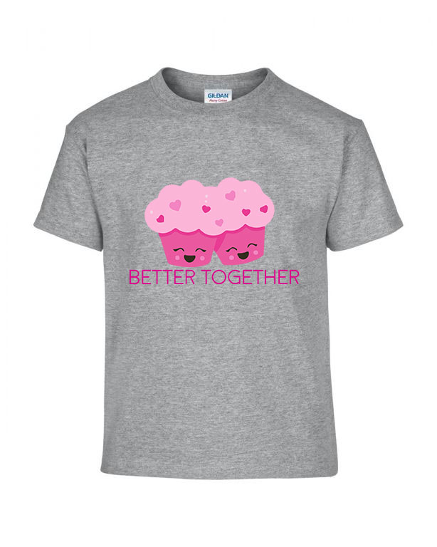 bff best friends together barátság Sportszürke Gyerek Póló