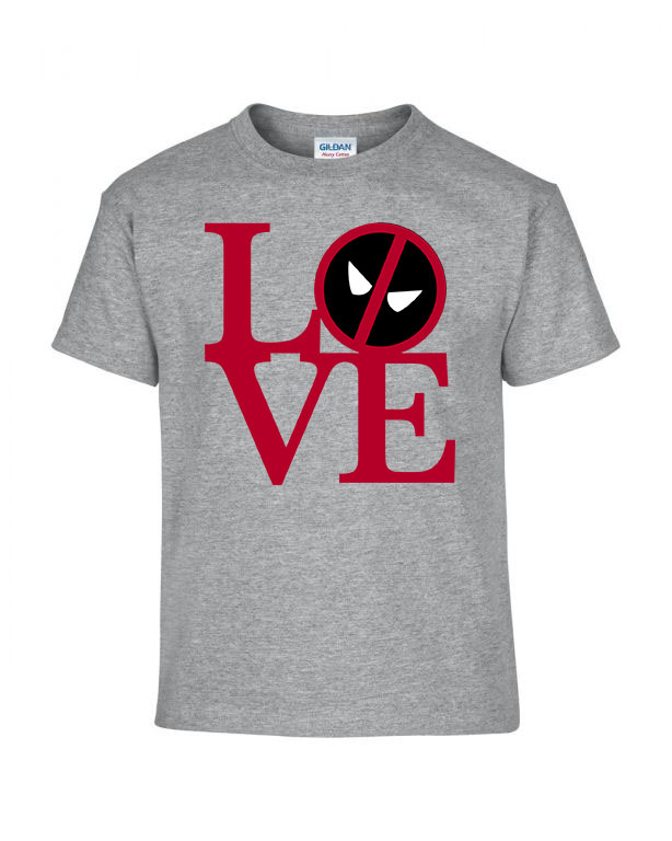 deadpool Sportszürke Gyerek Póló