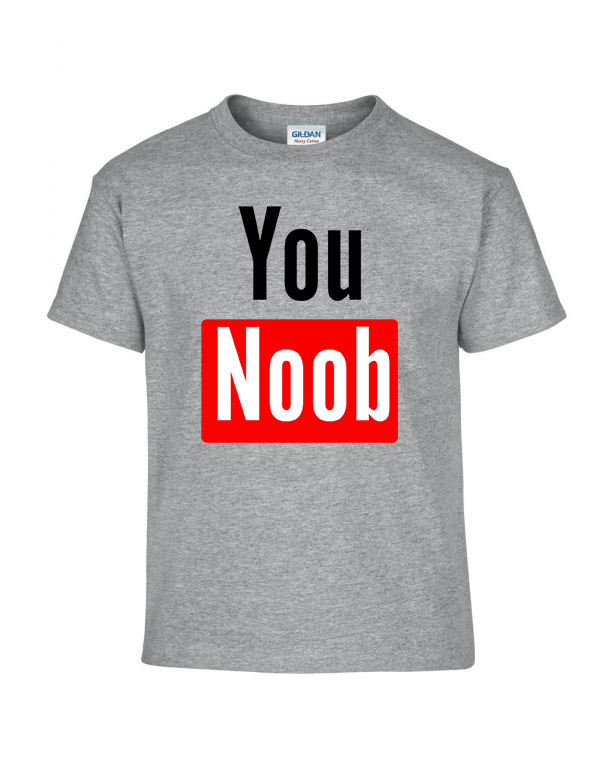 youtube you noob Sportszürke Gyerek Póló