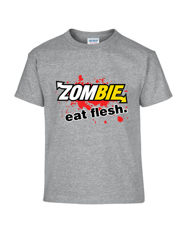 zombi zombis subway humor Sportszürke Gyerek Póló