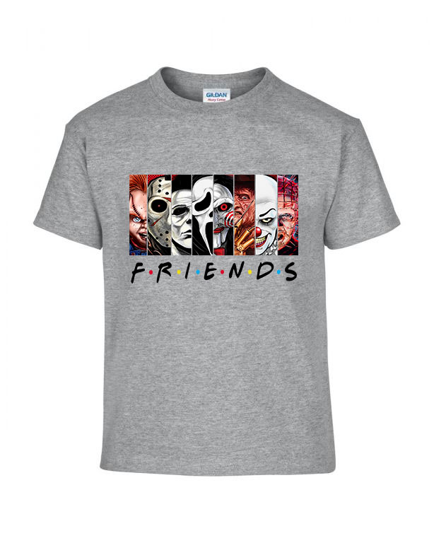 horror friends stephen king chuky freddy jason saw Sportszürke Gyerek Póló