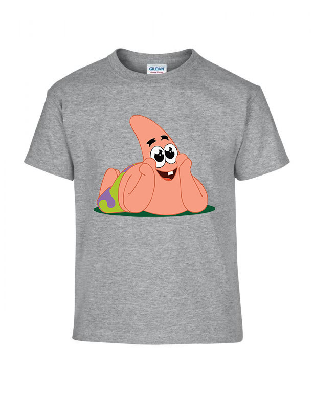 csillag patrik spongya bob Sportszürke Gyerek Póló