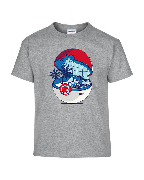 pokemon squirtle Sportszürke Gyerek Póló