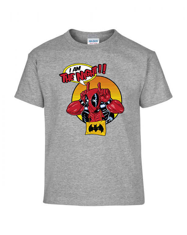 deadpool batman Sportszürke Gyerek Póló