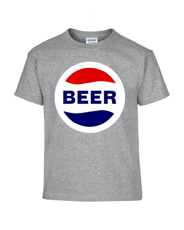 beer sör alkohol Sportszürke Gyerek Póló
