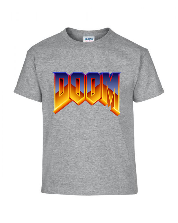 doomn Sportszürke Gyerek Póló