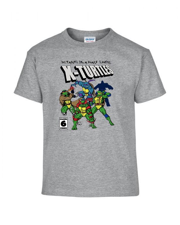 tini ninja teknőcök tmnt Sportszürke Gyerek Póló