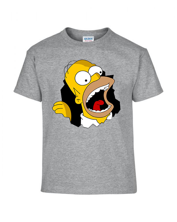 homer simpson Sportszürke Gyerek Póló