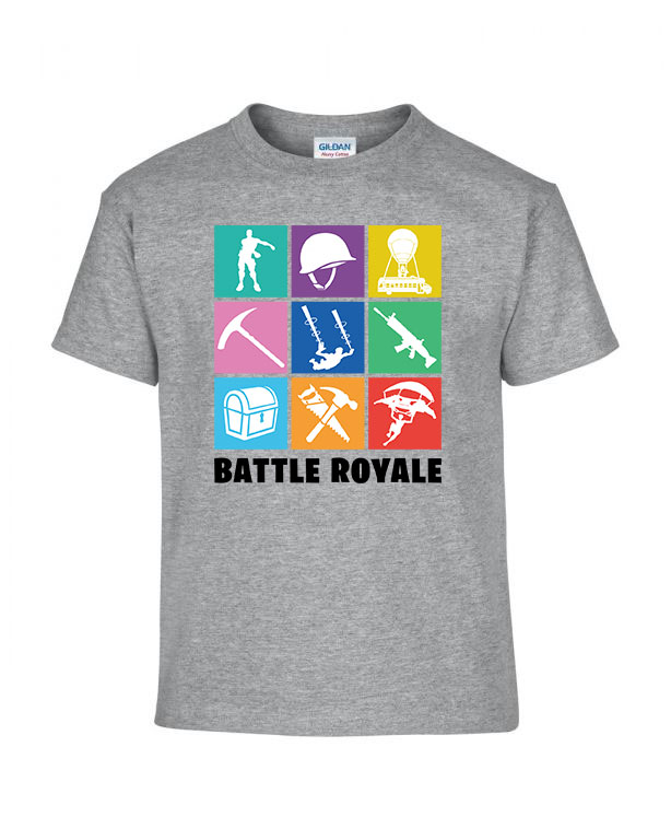 fortnite emot Sportszürke Gyerek Póló